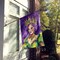 Edge Collections - 28" X 40" - Multicolor - Queen of Mardi Gras Large Outdoor Decorative Flag - 1 Piece